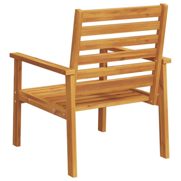 Canapele de grădină, 2 buc., 66,5x65x81 cm, lemn masiv acacia - WALTI WALTI