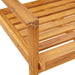 Canapele de grădină, 2 buc., 66,5x65x81 cm, lemn masiv acacia - WALTI WALTI