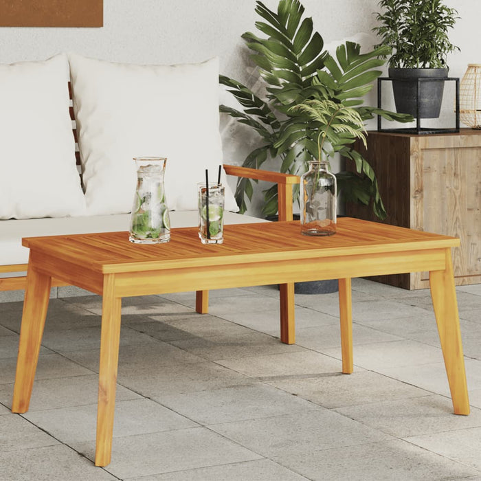 Masă de grădină, 100x55x45 cm, lemn masiv de acacia - WALTI WALTI