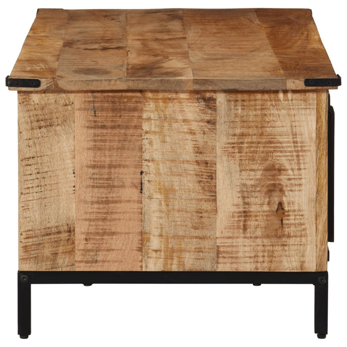 Măsuță de cafea cu sertare, 110x50x40 cm, lemn masiv mango WALTI