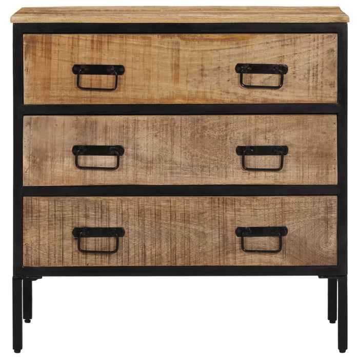 Dulap, 70x35x70 cm, lemn masiv de mango brut WALTI