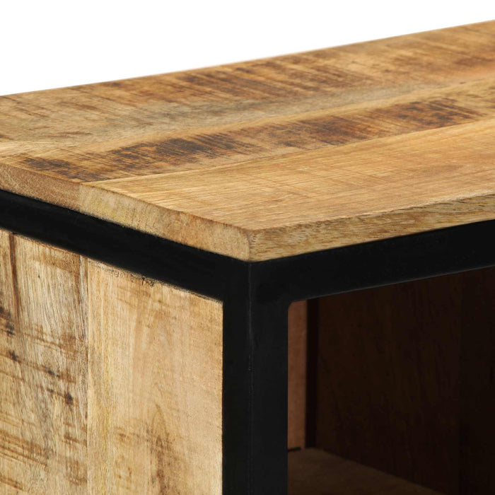 Dulap pentru pantofi Maro 50 x 30 x 110 cm Lemn de mango solid WALTI