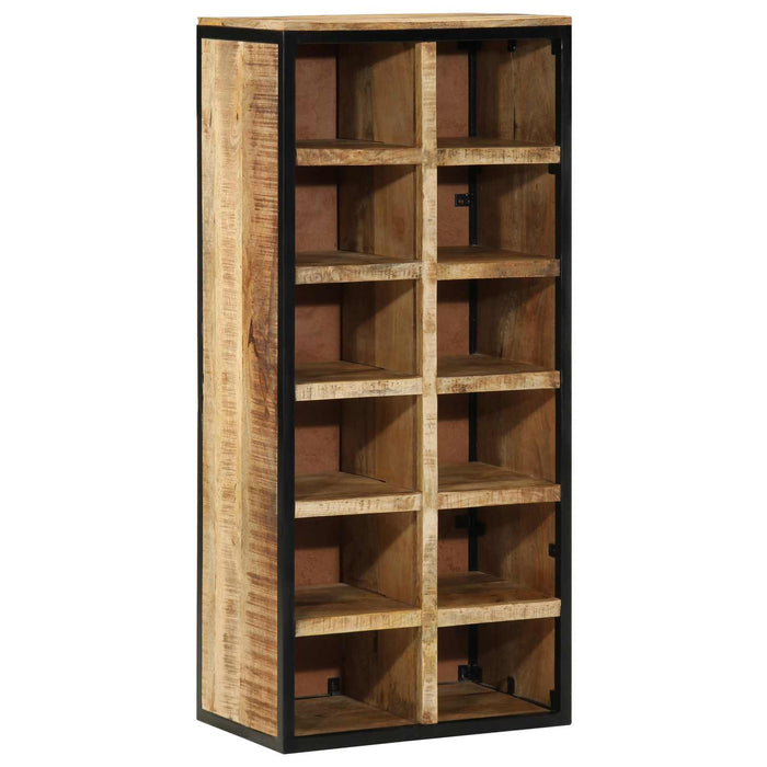 Dulap pentru pantofi Maro 50 x 30 x 110 cm Lemn de mango solid WALTI