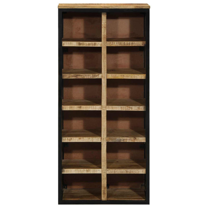 Dulap pentru pantofi Maro 50 x 30 x 110 cm Lemn de mango solid WALTI