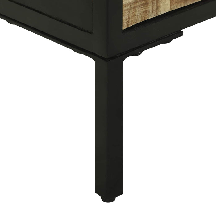 Bufet cu sertar 110 x 30 x 70 cm Lemn masiv de mango WALTI
