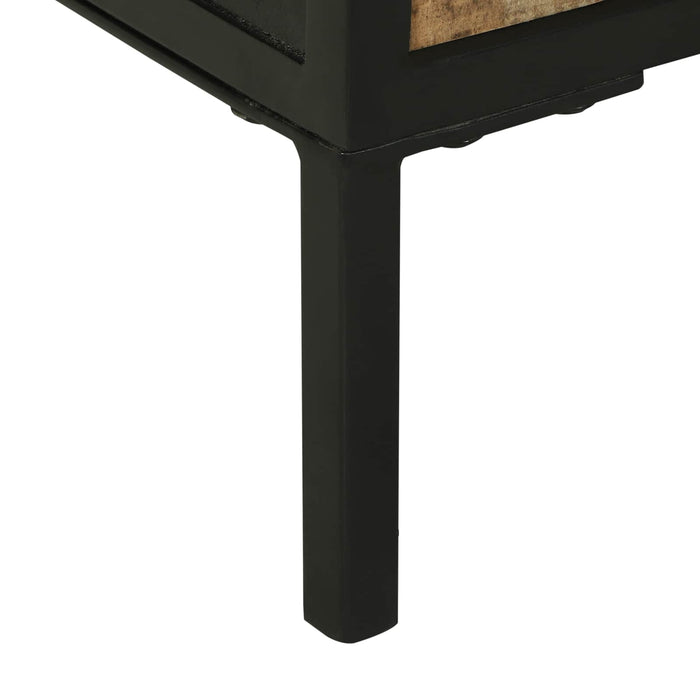 Bufet cu sertar 70 x 35 x 70 cm Lemn masiv de mango WALTI