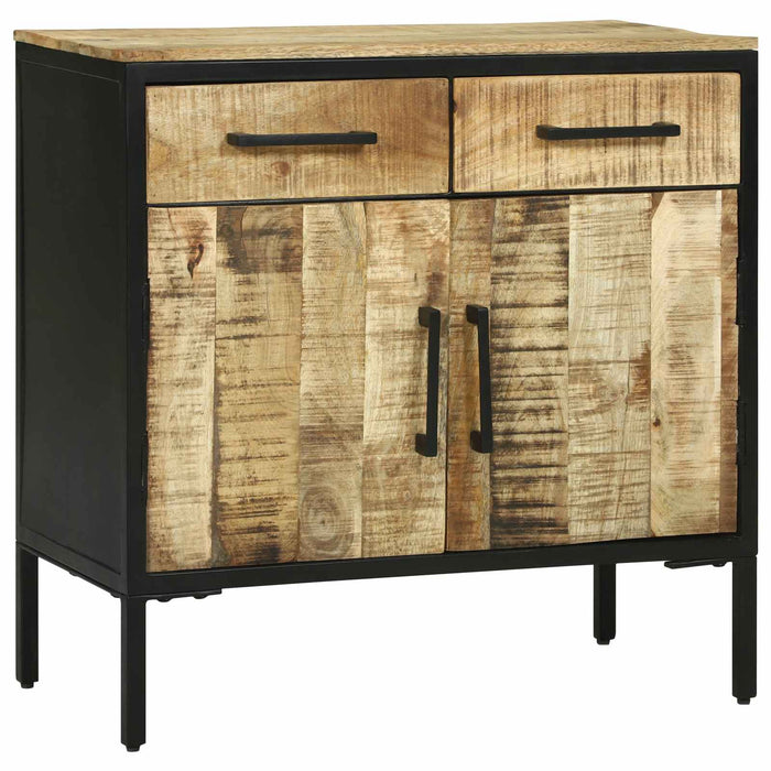 Bufet cu sertar 70 x 35 x 70 cm Lemn masiv de mango WALTI