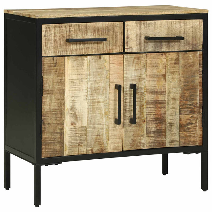 Bufet cu sertar 70 x 35 x 70 cm Lemn masiv de mango WALTI