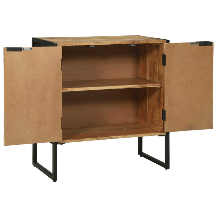 Bufet 70 x 35 x 75 cm Lemn masiv de acacia WALTI