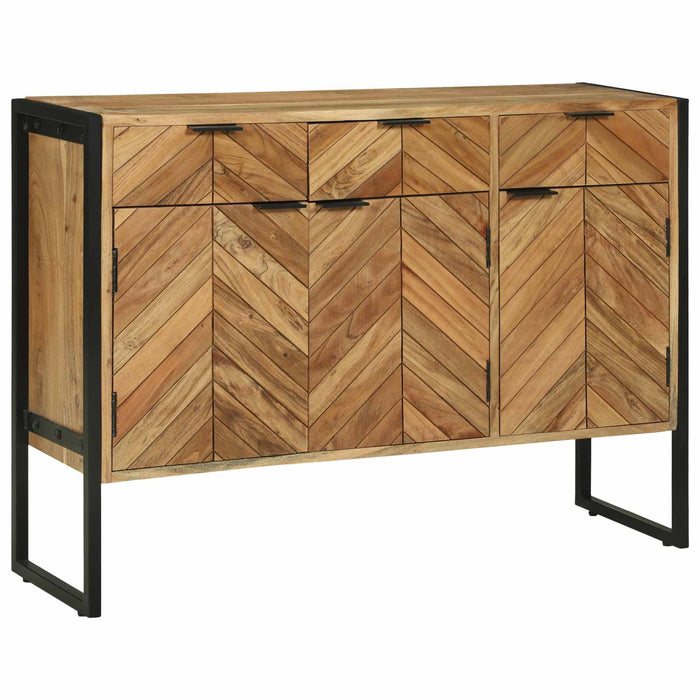 Bufet 100 x 30 x 75 cm Lemn masiv de acacia WALTI