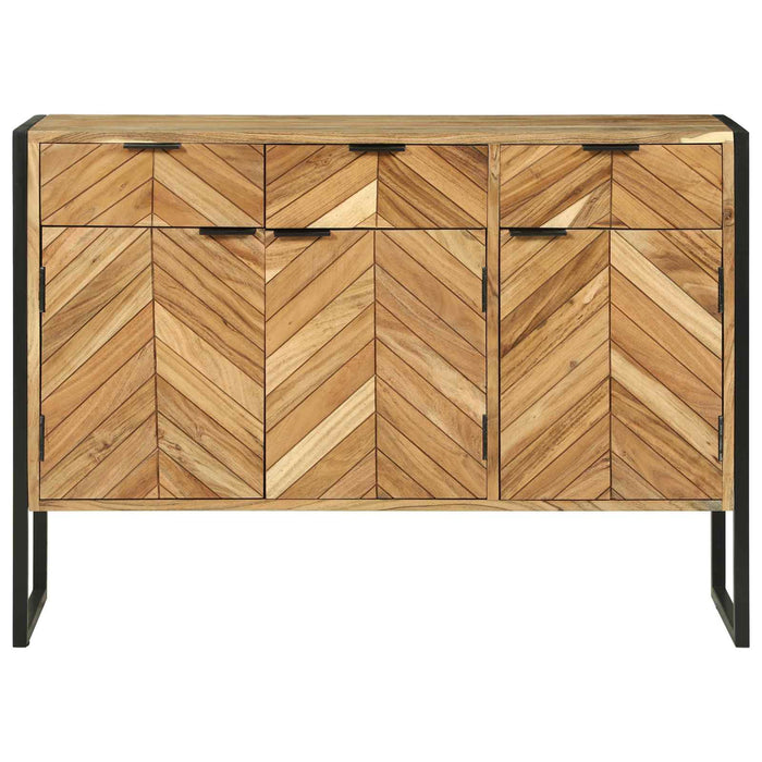 Bufet 100 x 30 x 75 cm Lemn masiv de acacia WALTI