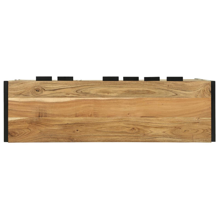 Bufet 100 x 30 x 75 cm Lemn masiv de acacia WALTI