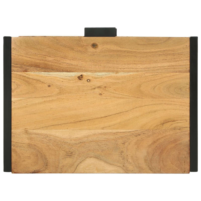 Bufet 50 x 35 x 75 cm Lemn masiv de acacia WALTI
