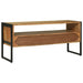 Cabinet TV cu sertar Maro 100 x 35 x 50 cm Lemn masiv de acacia - WALTI WALTI