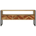Cabinet TV cu sertar Maro 100 x 35 x 50 cm Lemn masiv de acacia - WALTI WALTI