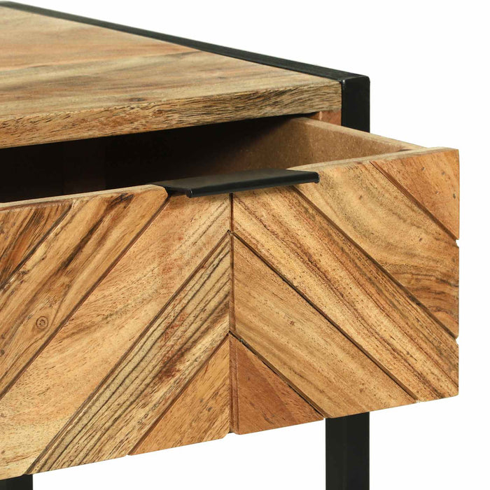 Masă de Machiaj Maro 100 x 40 x 120 cm Lemn Solid de Acacia - WALTI WALTI
