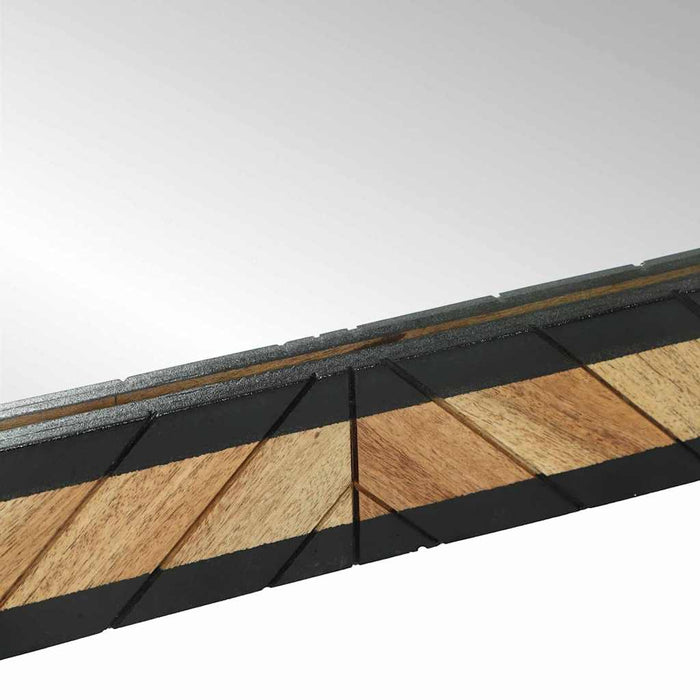 Ogledna de perete Dreptunghiular Negru și Maro 50 x 2 x 90 cm WALTI