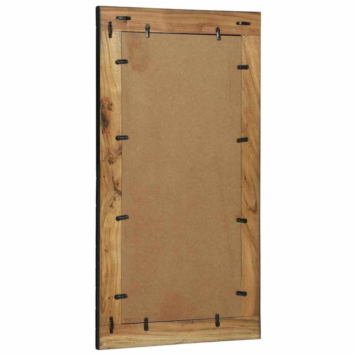 Ogledna de perete Dreptunghiular Negru și Maro 50 x 2 x 90 cm WALTI