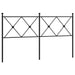 Tăblie de pat de schimb metalică, negru, 160 cm - WALTI WALTI