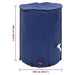 Rezervor de apă cu robinet, pliabil, 750 L, PVC - WALTI WALTI