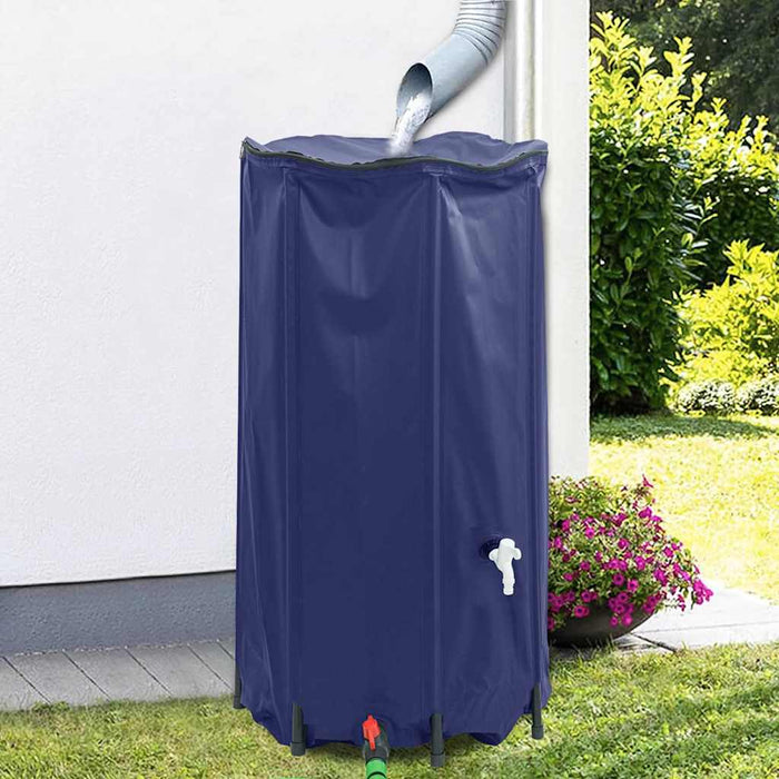 Rezervor de apă cu robinet, pliabil, 250 L, PVC - WALTI WALTI