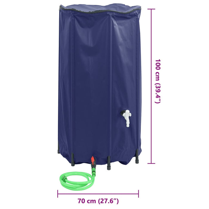 Rezervor de apă cu robinet, pliabil, 380 L, PVC - WALTI WALTI