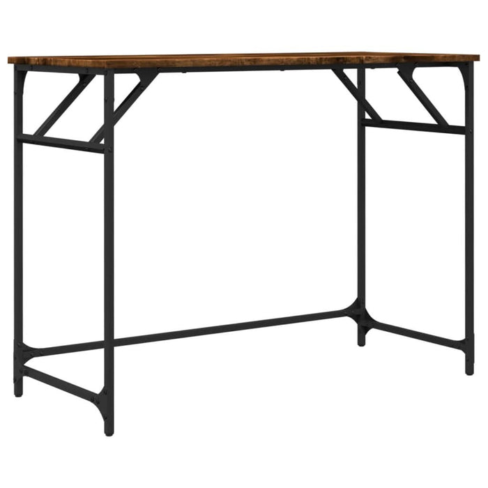 Birou stejar sonoma 100x45x76 cm lemn/oțel vopsit electrostatic - WALTI WALTI