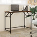 Birou stejar sonoma 100x45x76 cm lemn/oțel vopsit electrostatic - WALTI WALTI