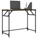 Birou stejar sonoma 100x45x76 cm lemn/oțel vopsit electrostatic - WALTI WALTI