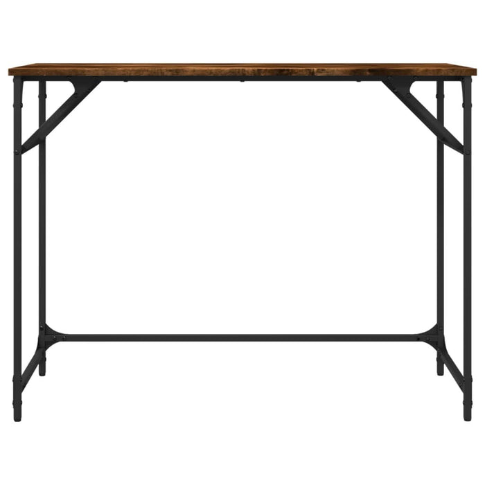 Birou stejar sonoma 100x45x76 cm lemn/oțel vopsit electrostatic - WALTI WALTI