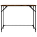 Birou stejar sonoma 100x45x76 cm lemn/oțel vopsit electrostatic - WALTI WALTI