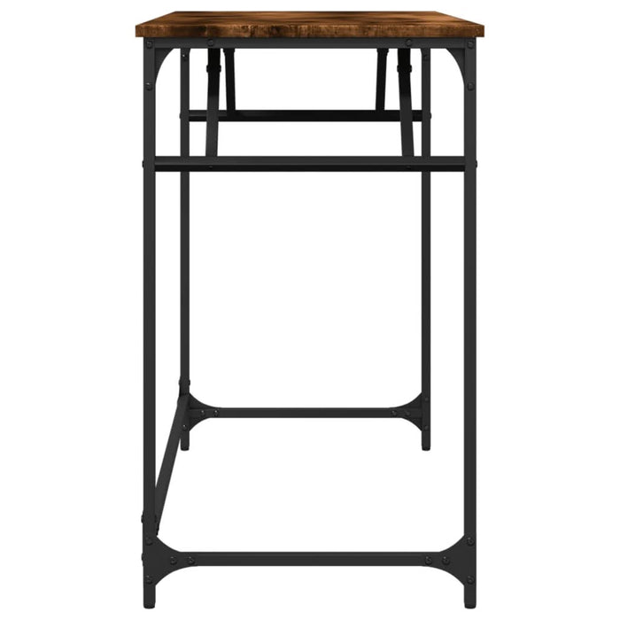 Birou stejar sonoma 100x45x76 cm lemn/oțel vopsit electrostatic - WALTI WALTI