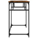 Birou stejar sonoma 100x45x76 cm lemn/oțel vopsit electrostatic - WALTI WALTI
