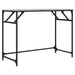 Birou gri sonoma 100x45x76 cm lemn/oțel vopsit electrostatic - WALTI WALTI