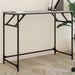 Birou gri sonoma 100x45x76 cm lemn/oțel vopsit electrostatic - WALTI WALTI