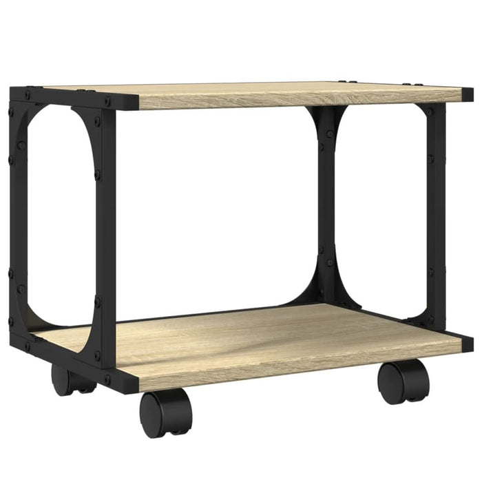 Suport imprimantă 2 niveluri stejar sonoma 41x28x33,5 cm lemn - WALTI WALTI