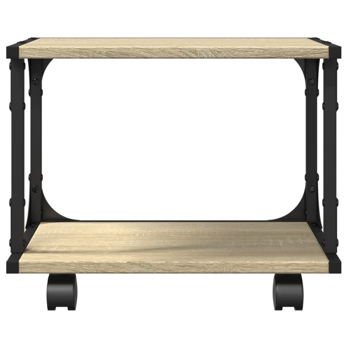 Suport imprimantă 2 niveluri stejar sonoma 41x28x33,5 cm lemn - WALTI WALTI