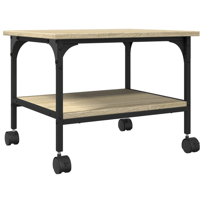 Suport imprimantă 2 niveluri stejar sonoma 50x40x38 cm lemn - WALTI WALTI