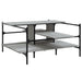 Măsuță de cafea gri sonoma 100x100x48,5 cm lemn prelucrat - WALTI WALTI