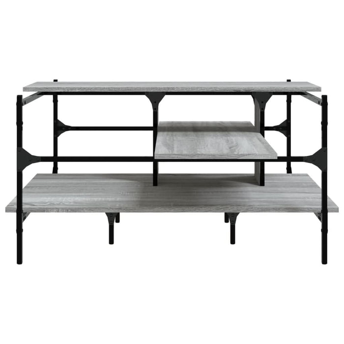 Măsuță de cafea gri sonoma 100x100x48,5 cm lemn prelucrat - WALTI WALTI