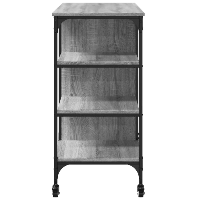 Cărucior de bucătărie, gri sonoma 100x45x89,5 cm lemn prelucrat - WALTI WALTI