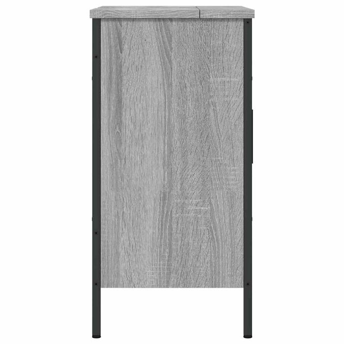 Dulap chiuvetă baie, gri sonoma, 60x30x60 cm, lemn prelucrat - WALTI WALTI