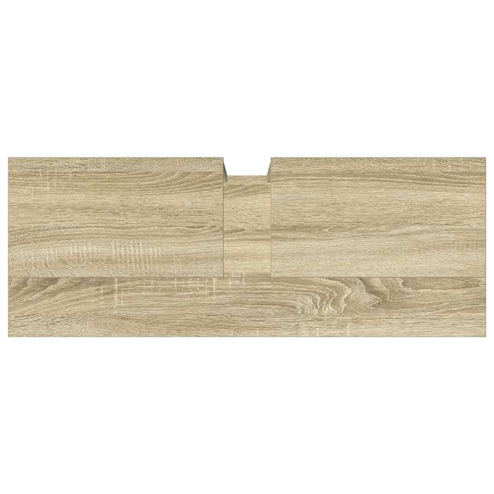 Dulap chiuvetă baie, stejar sonoma, 80x30x60 cm, lemn prelucrat WALTI