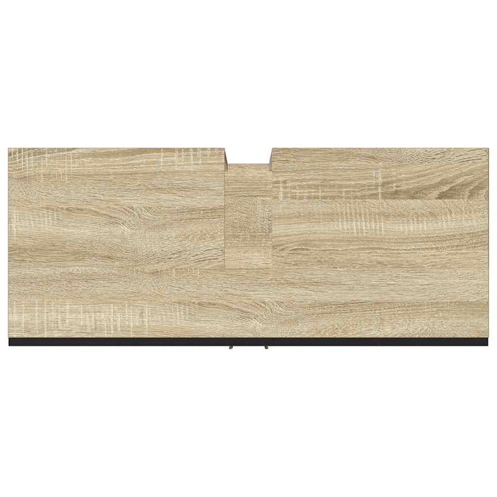 Dulap chiuveta de baie, stejar sonoma, 80x33x60cm lemn compozit - WALTI WALTI