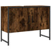 Dulap chiuveta de baie stejar fumuriu 80x33x60 cm lemn compozit - WALTI WALTI