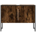 Dulap chiuveta de baie stejar fumuriu 80x33x60 cm lemn compozit - WALTI WALTI