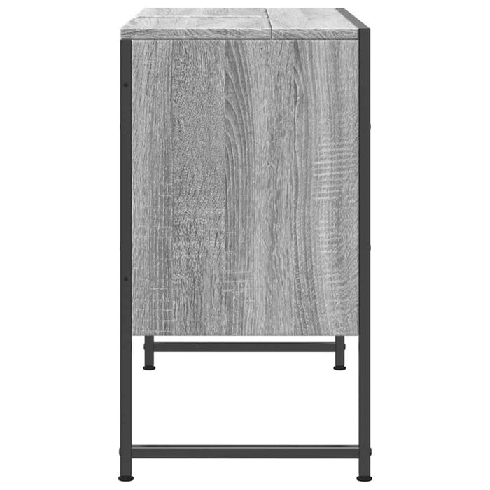 Dulap chiuveta de baie, gri sonoma, 80x33x60 cm, lemn compozit - WALTI WALTI