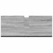 Dulap chiuveta de baie, gri sonoma, 80x33x60 cm, lemn compozit - WALTI WALTI