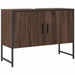 Dulap chiuveta de baie, stejar maro, 80x33x60 cm, lemn compozit - WALTI WALTI