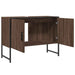 Dulap chiuveta de baie, stejar maro, 80x33x60 cm, lemn compozit - WALTI WALTI